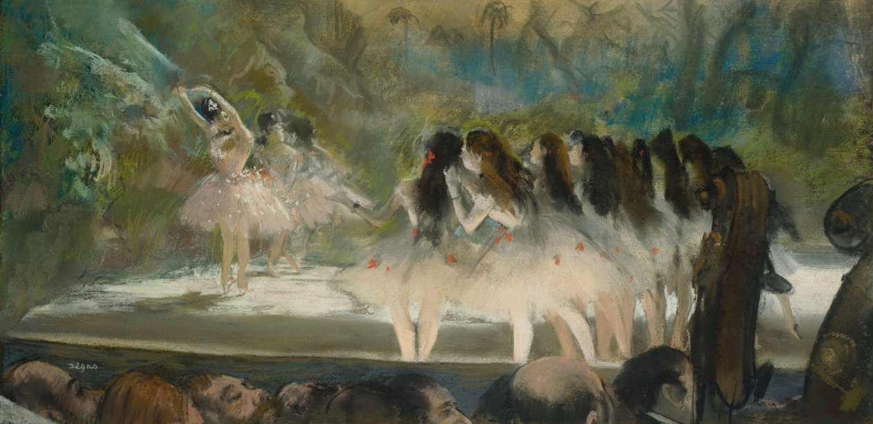 Balett a Párizsi Operában alkotó: Edgar Degas