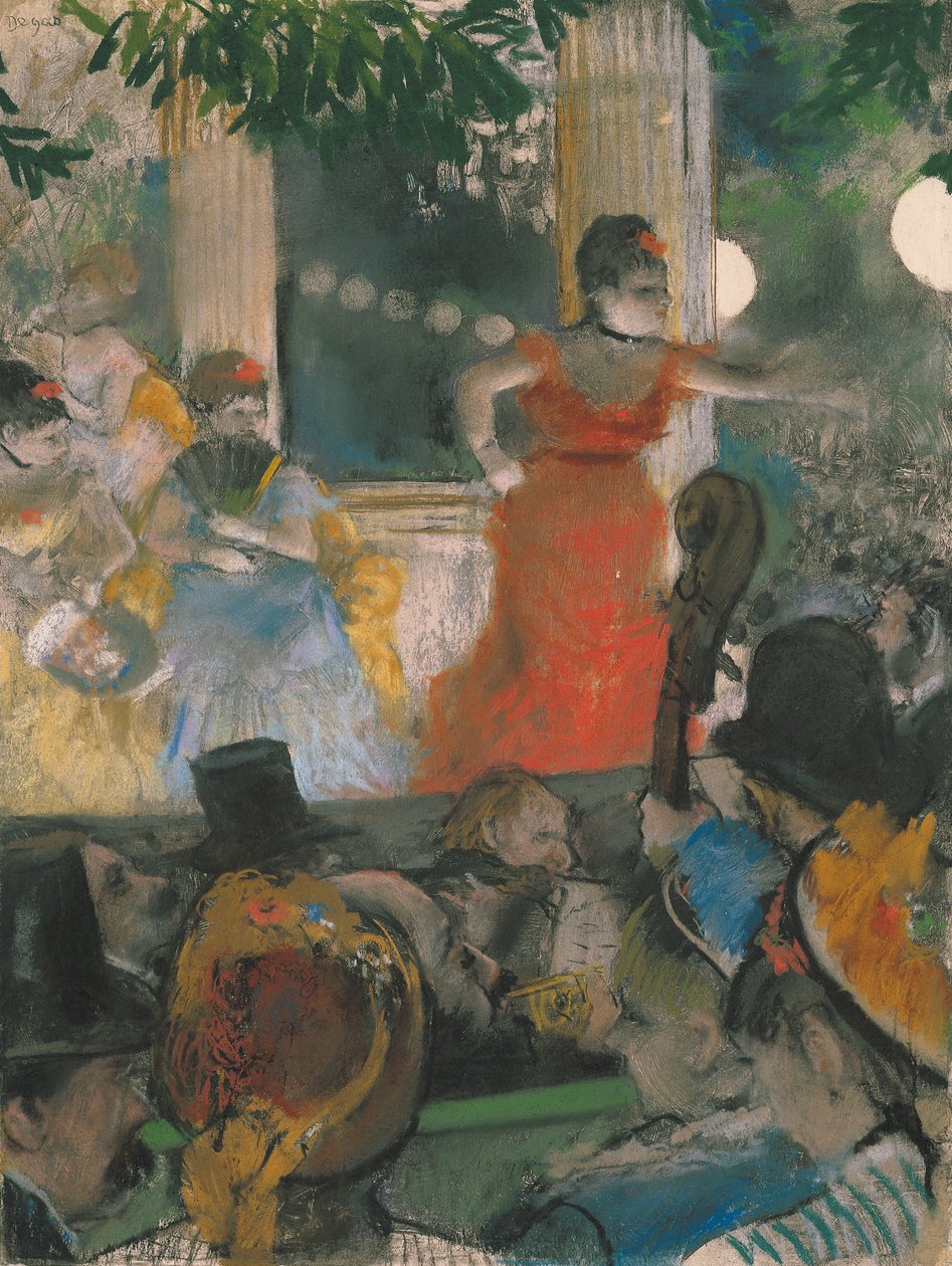 Kávézókoncert a The Ambassadorsban alkotó: Edgar Degas