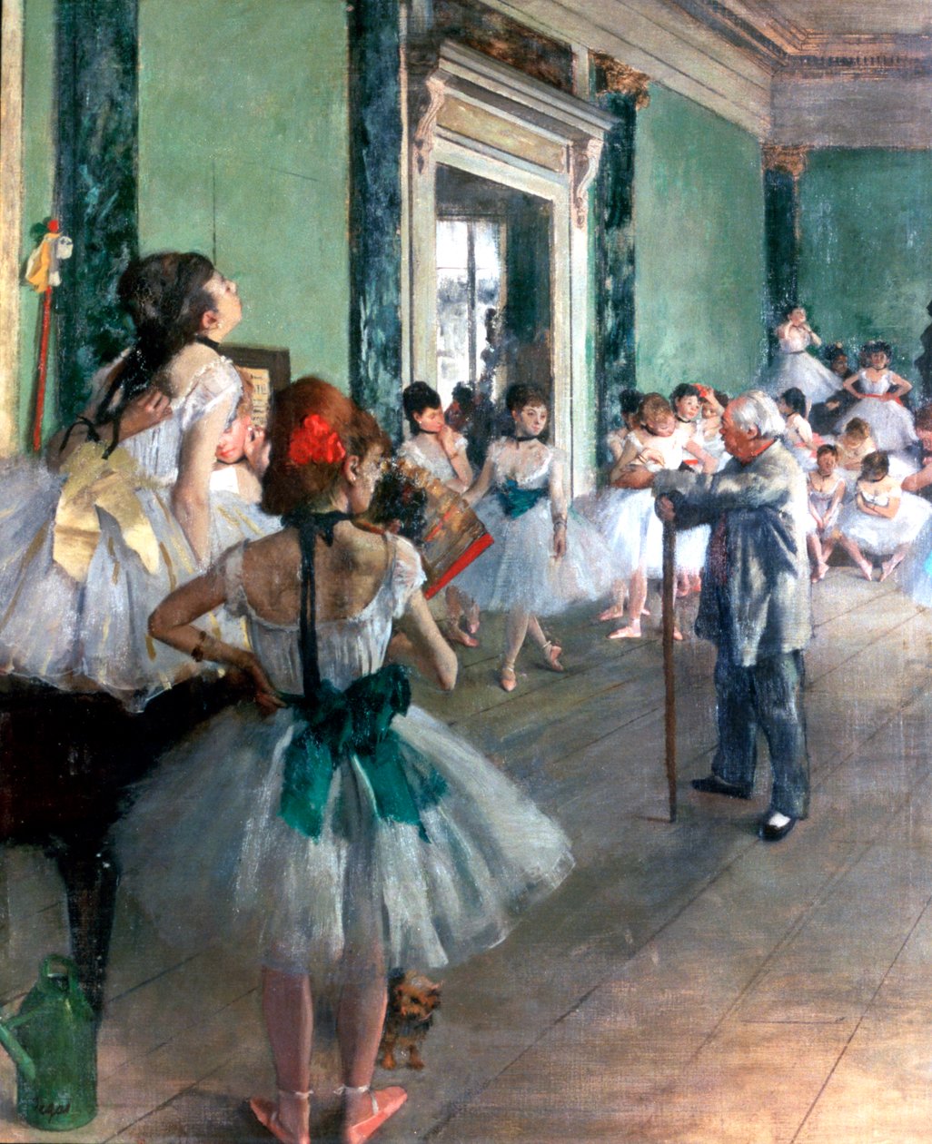 Tánctanfolyam, 1874 alkotó: Edgar Degas