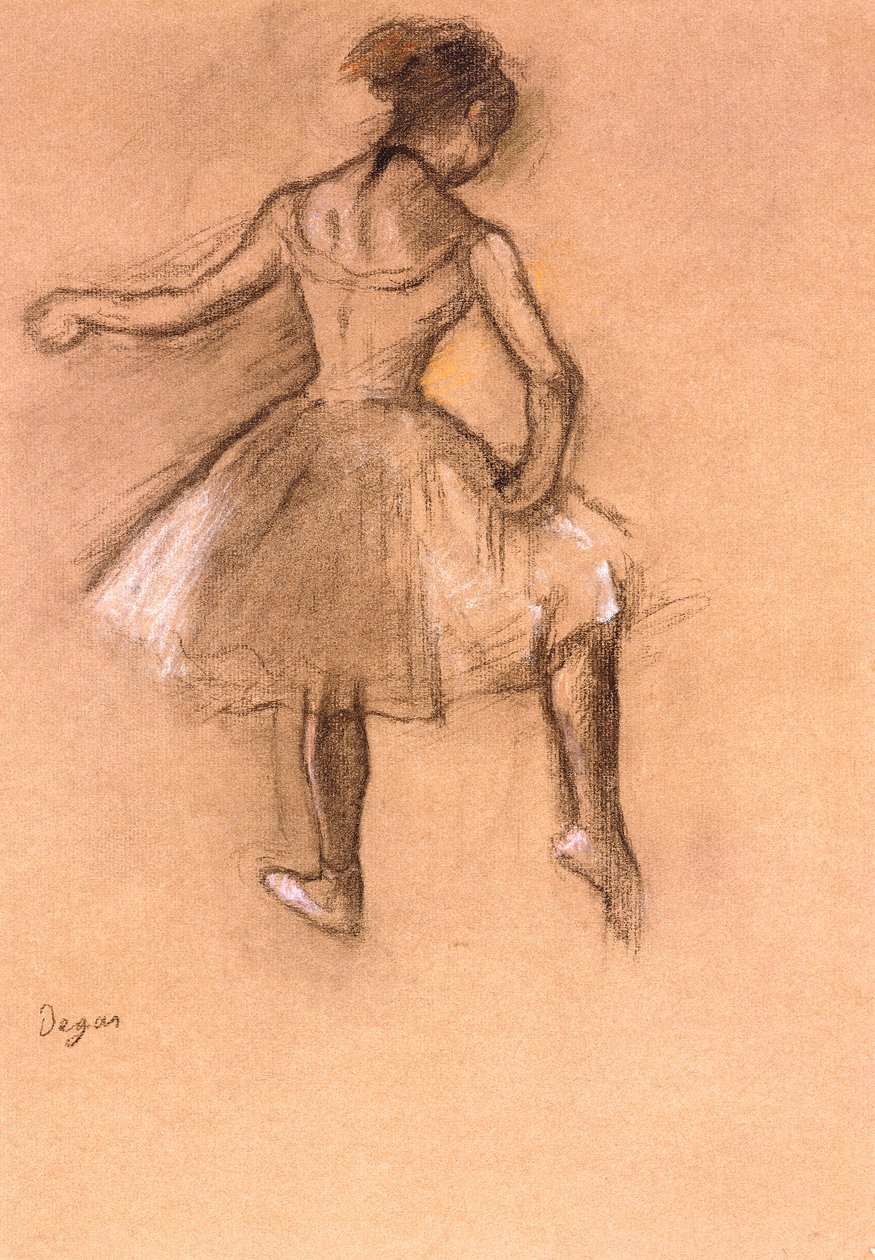 Táncosnő, 1880 körül alkotó: Edgar Degas