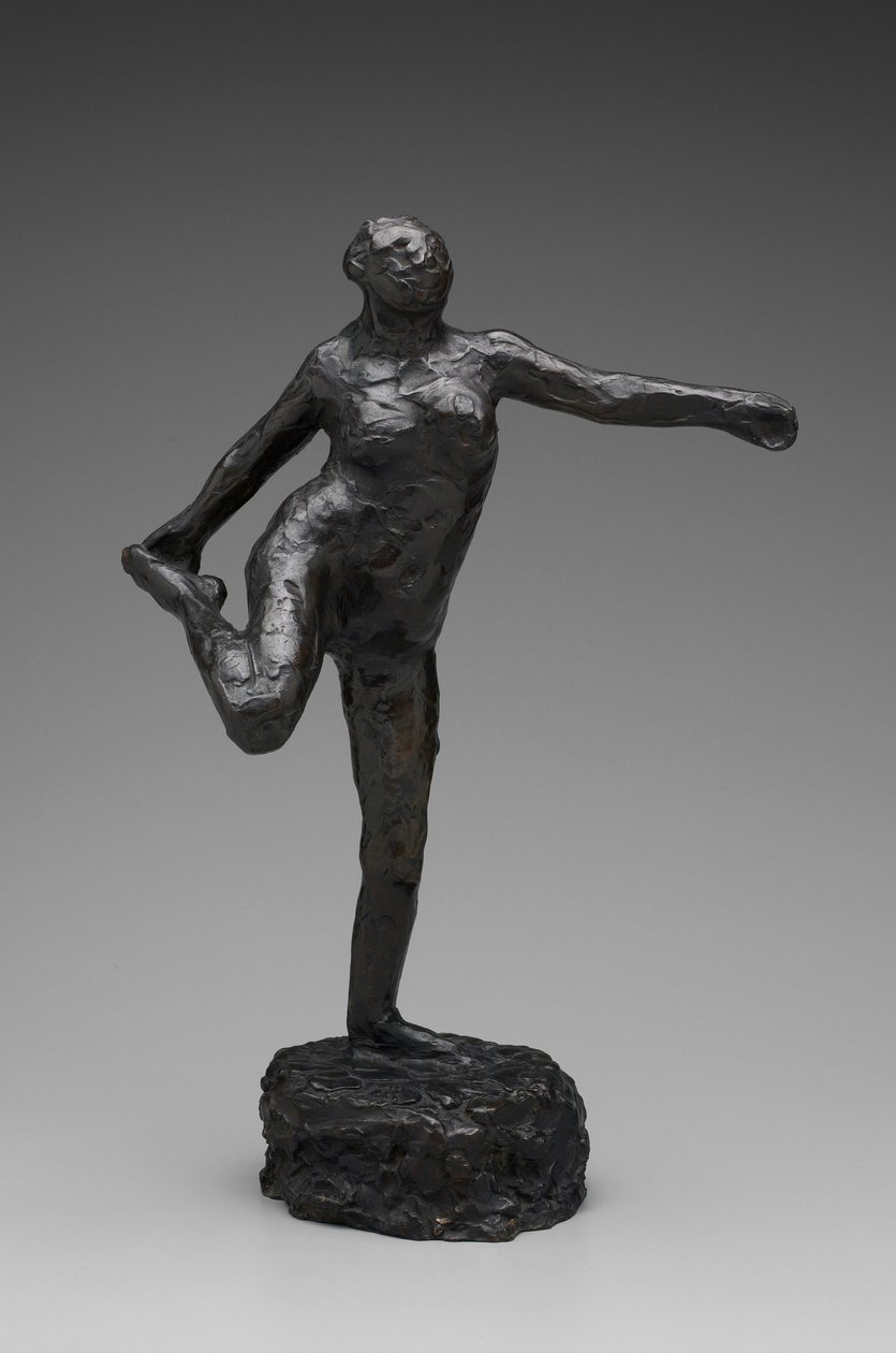 Táncos arabeszk nyelven (bronz) alkotó: Edgar Degas