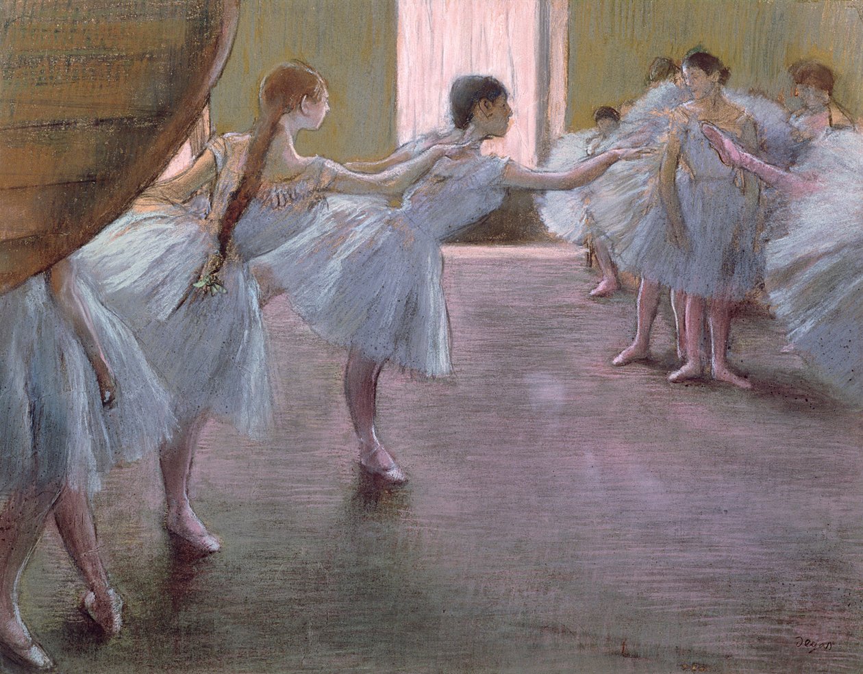 Táncosok a próbán, alkotó: Edgar Degas