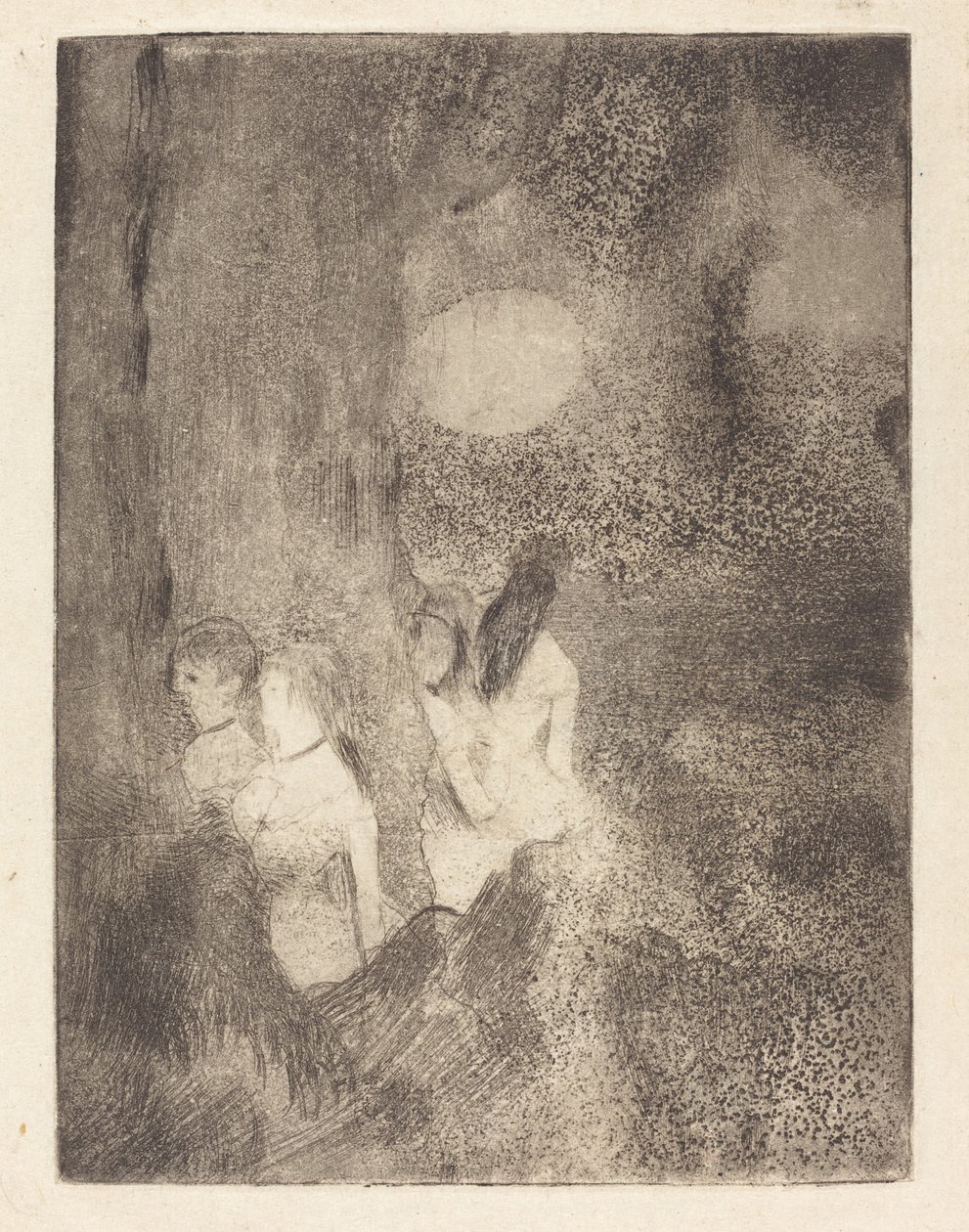Táncosok a szárnyakban, 18791880. alkotó: Edgar Degas