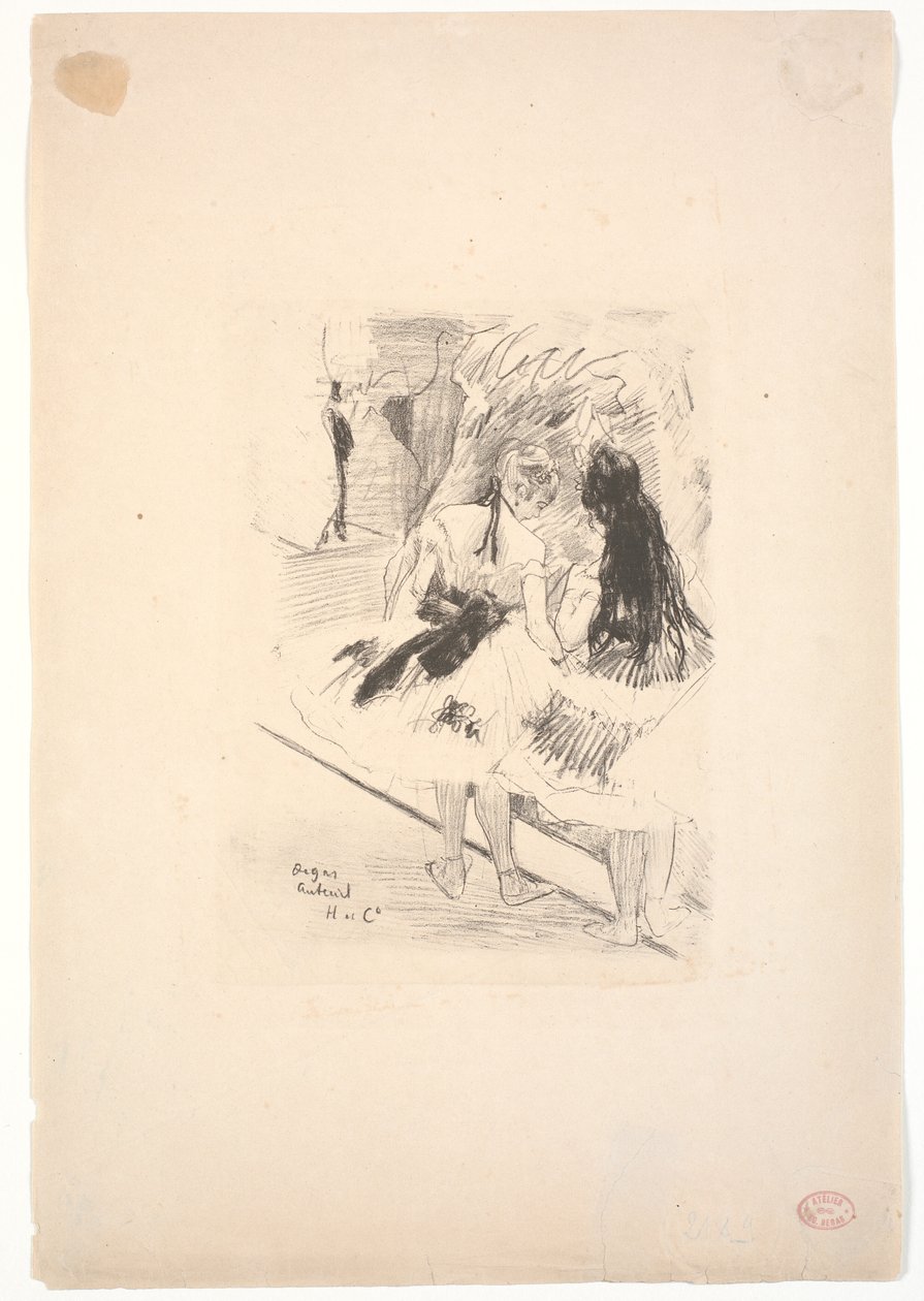 A színfalak mögött alkotó: Edgar Degas