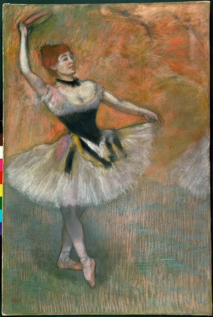 Tambura táncos alkotó: Edgar Degas