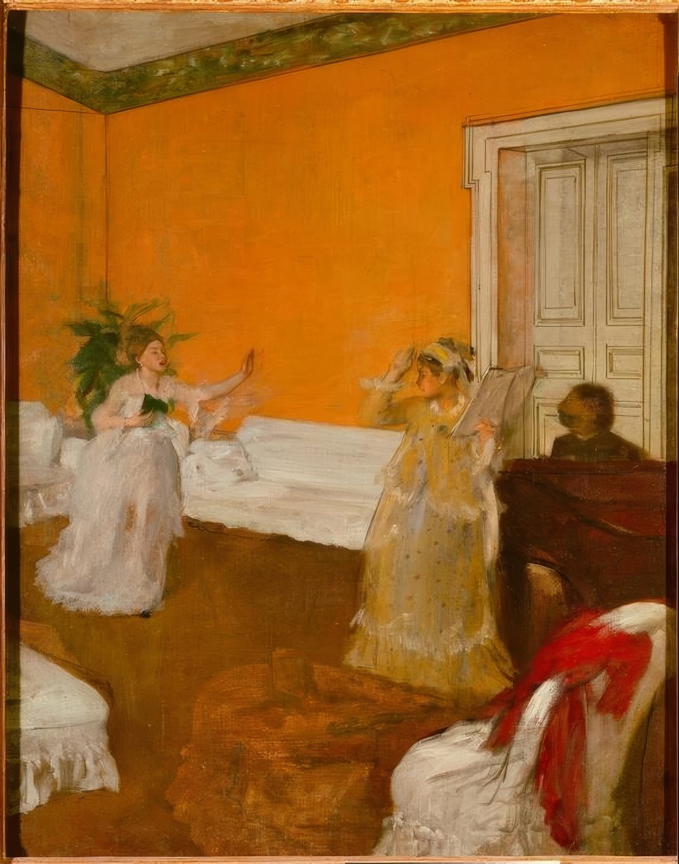 Az éneklecke alkotó: Edgar Degas
