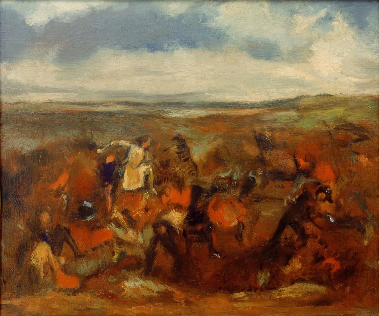 A poitiers-i csata alkotó: Edgar Degas