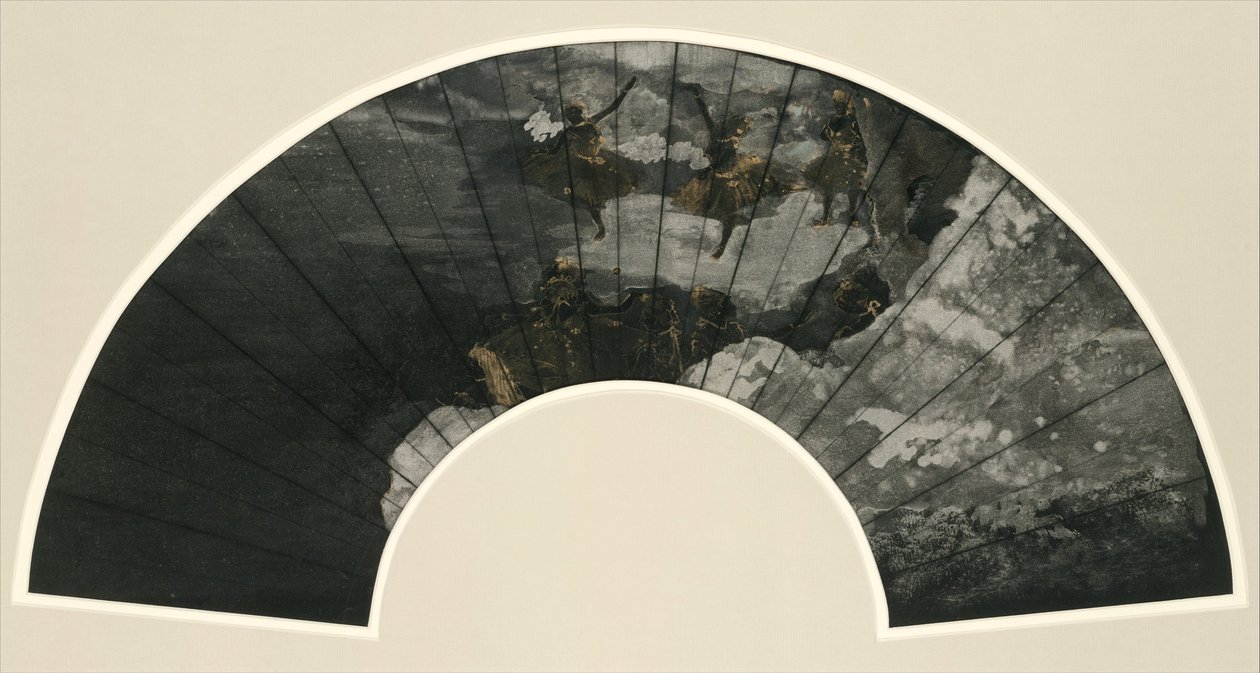 Fan Mount: A balett, 1879. alkotó: Edgar Degas