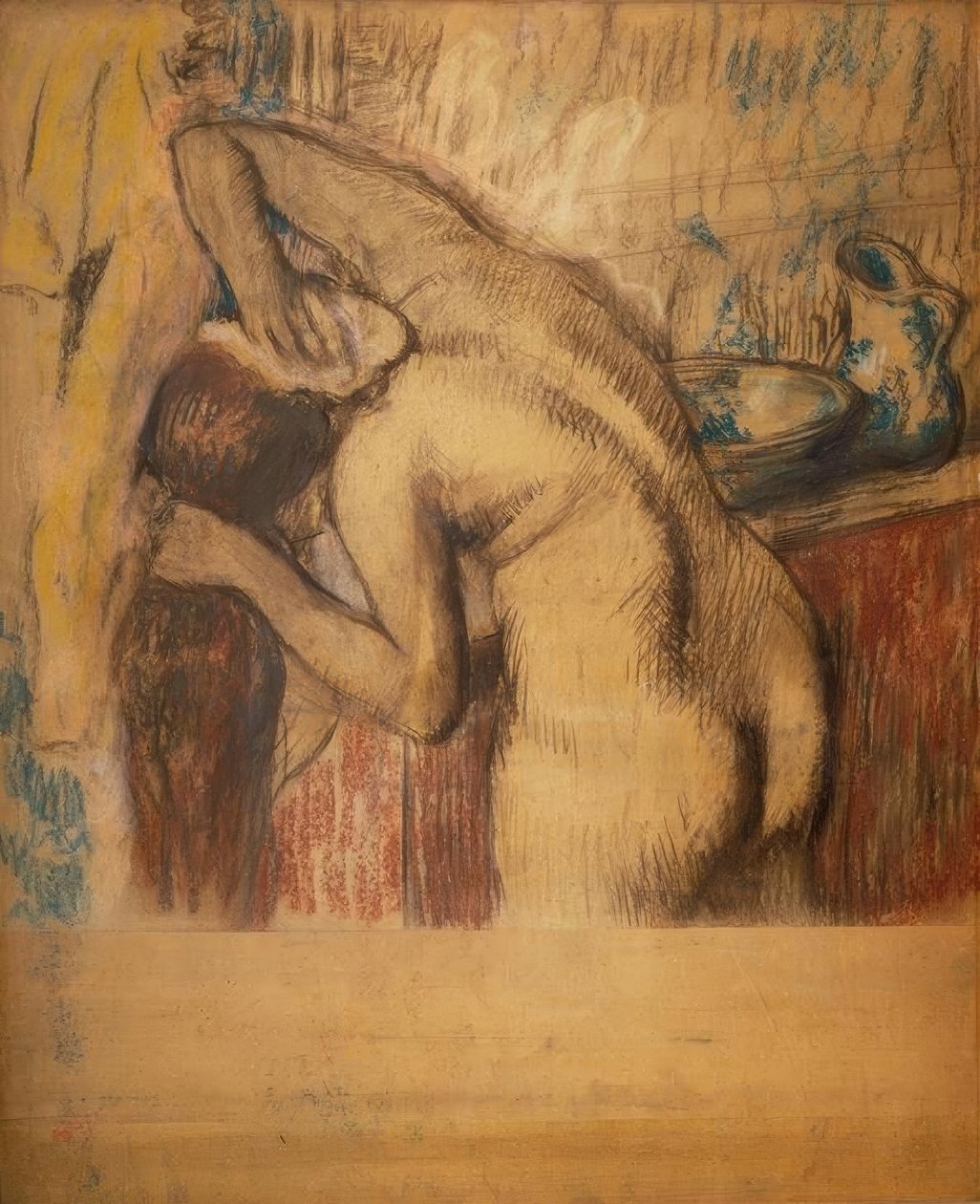 A nőnek van WC-je alkotó: Edgar Degas