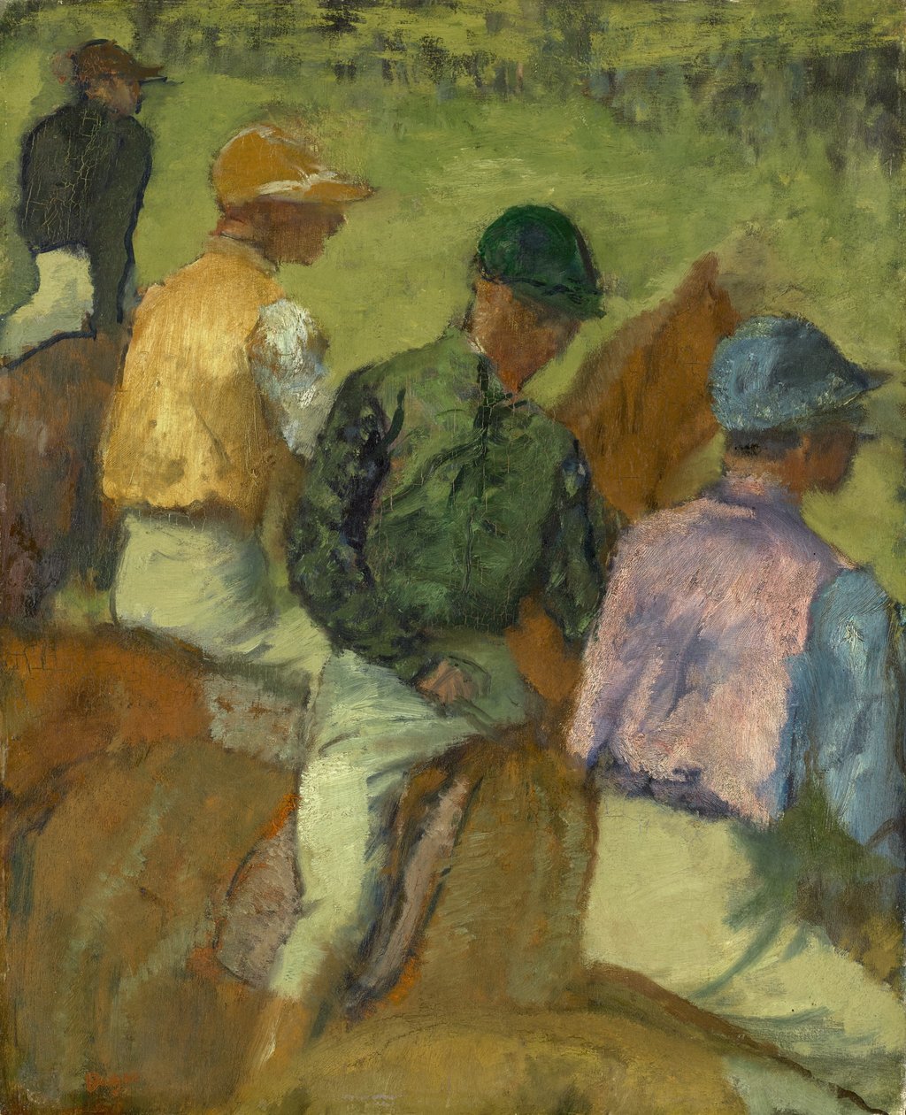 Négy zsoké, 1889 alkotó: Edgar Degas