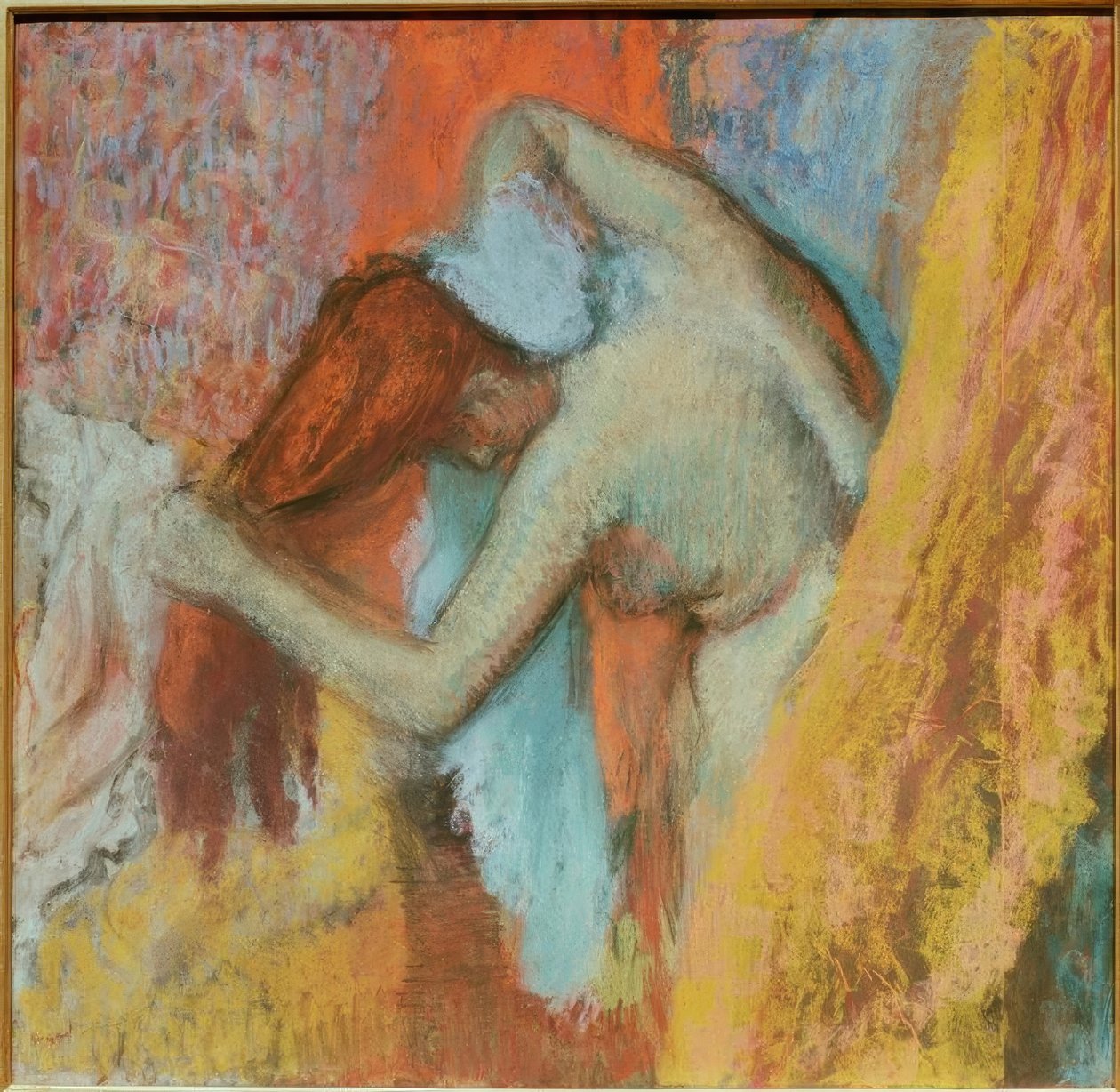 Nő a WC-n alkotó: Edgar Degas