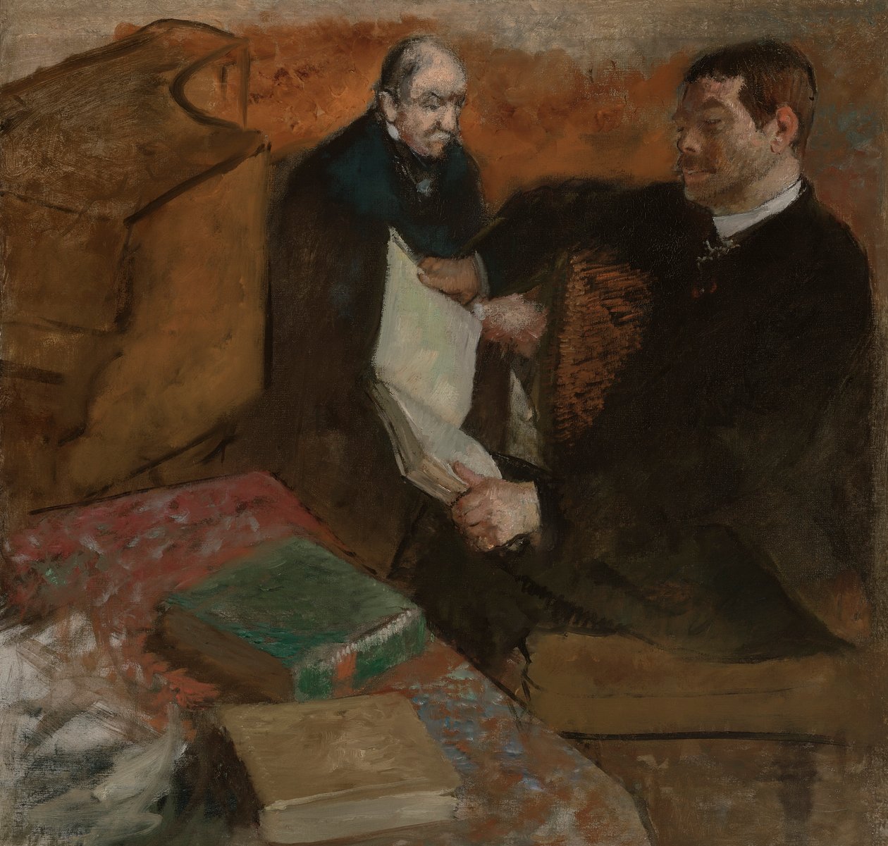 Francia: Pogányok és Degas apja alkotó: Edgar Degas
