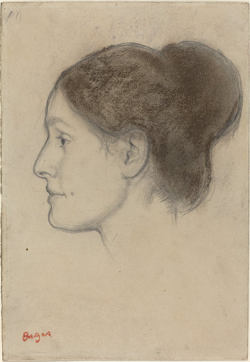 Hortense Valpinçon, 1883. alkotó: Edgar Degas