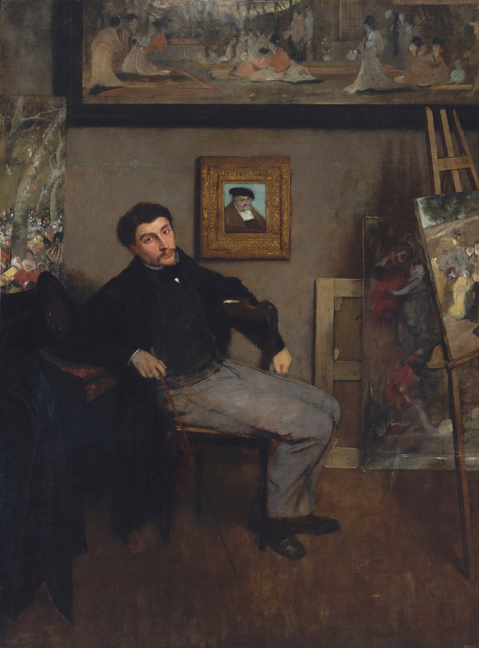 James-Jacques-Joseph Tissot 1836-1902, kb. 1867-68. alkotó: Edgar Degas
