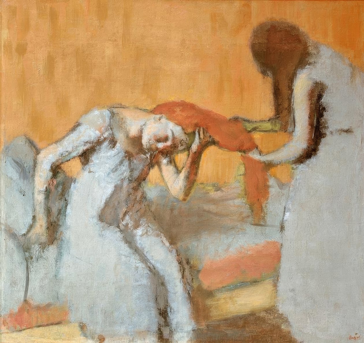 Fodrászat alkotó: Edgar Degas