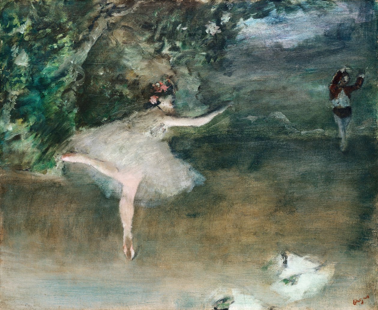 A tüskék, 1877-1878 (olaj, vászon) alkotó: Edgar Degas