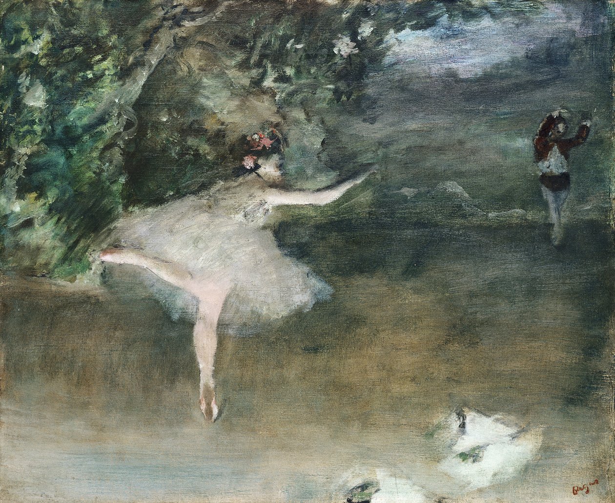 A tüskék, 1877-78 körül alkotó: Edgar Degas