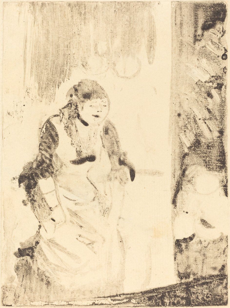 Bécat kisasszony, c. 18771878. alkotó: Edgar Degas