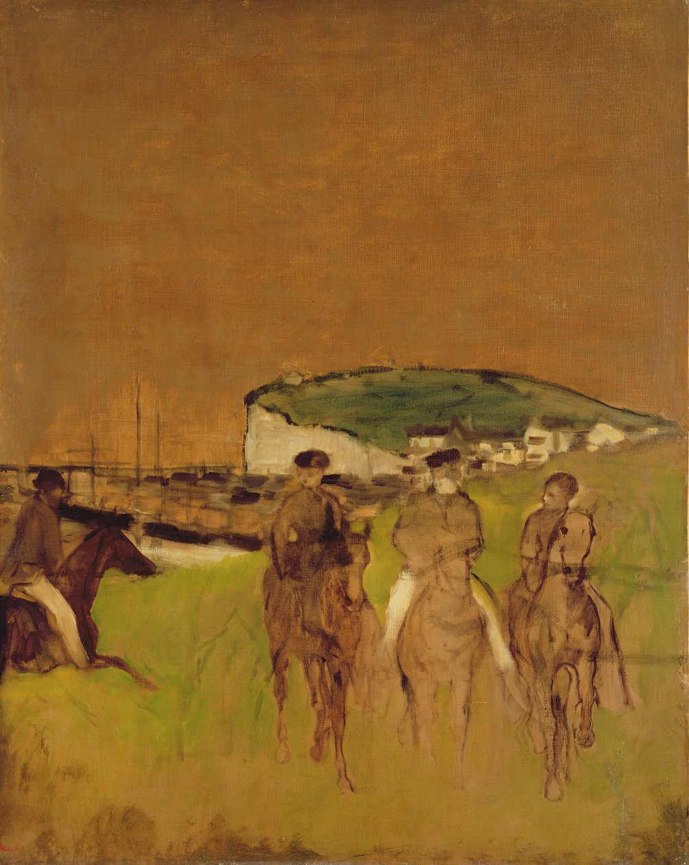Morning Ride, 1866 körül alkotó: Edgar Degas