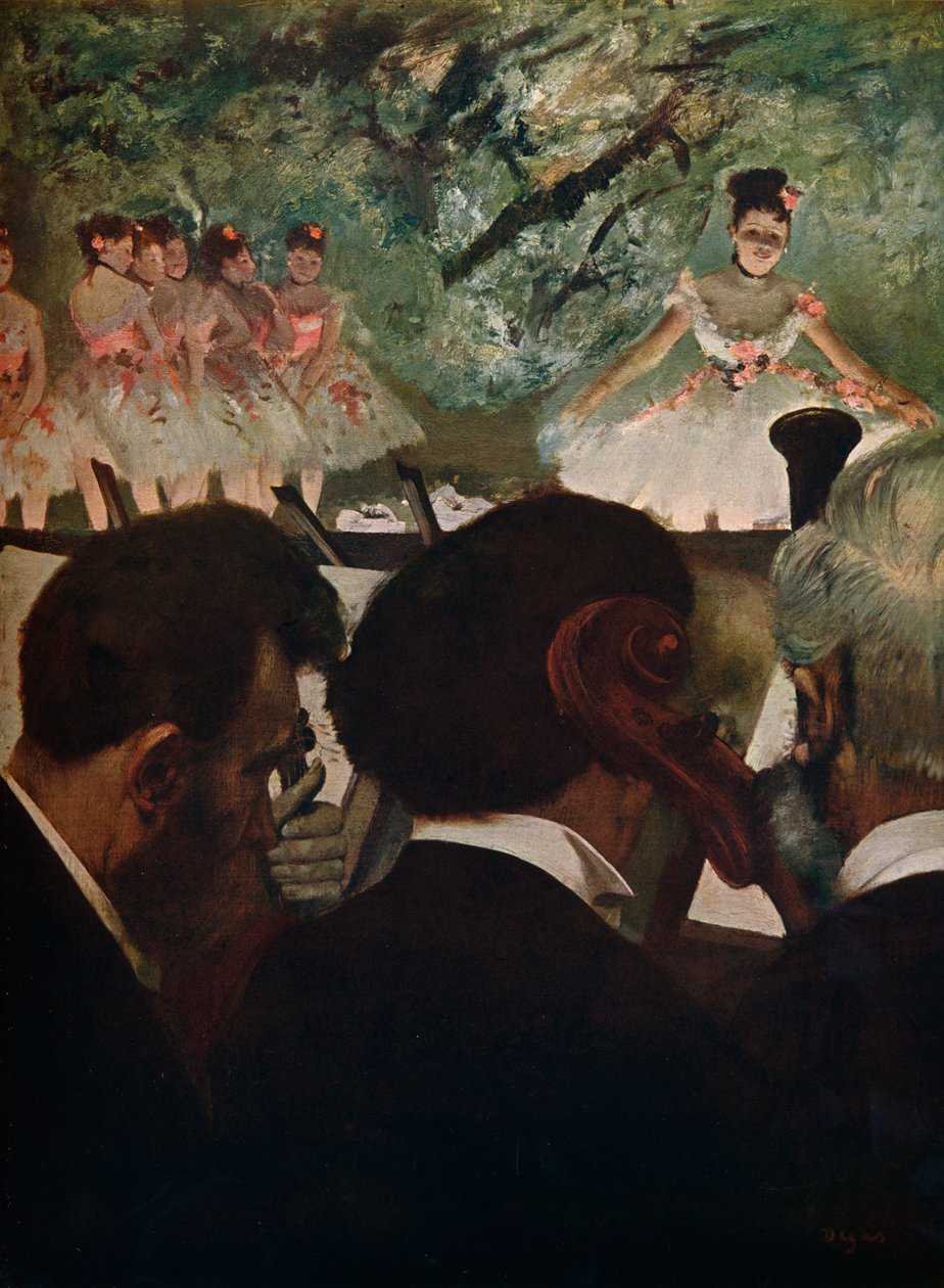 Zenekar Zenekar, 1872 alkotó: Edgar Degas