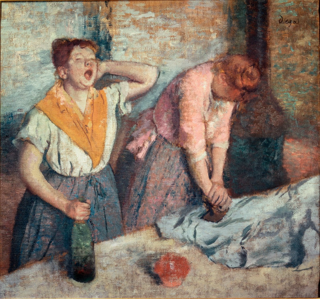 Festés vasalók alkotó: Edgar Degas