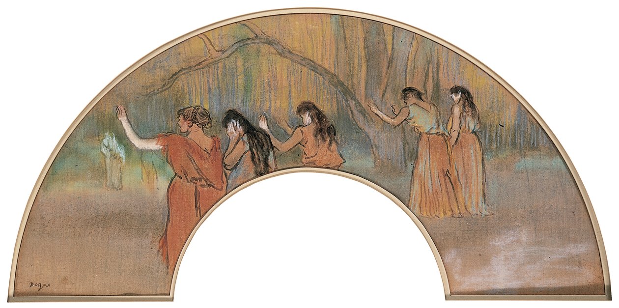 Operakarakterek, 1880 körül alkotó: Edgar Degas