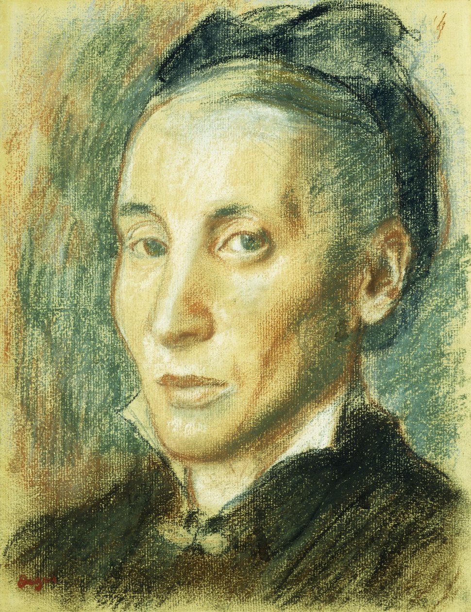 Női portré, 1881-85 alkotó: Edgar Degas