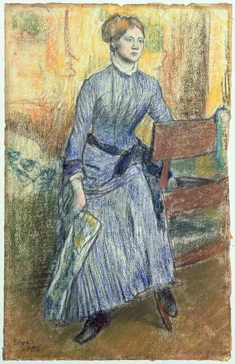 Helene Rouart portréja alkotó: Edgar Degas