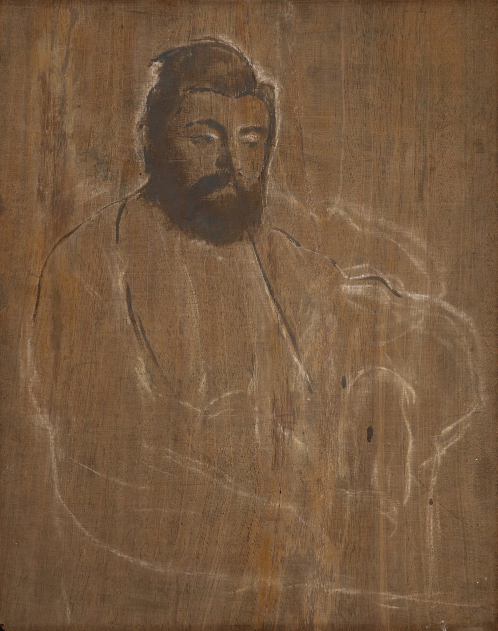 Egy férfi portréja alkotó: Edgar Degas
