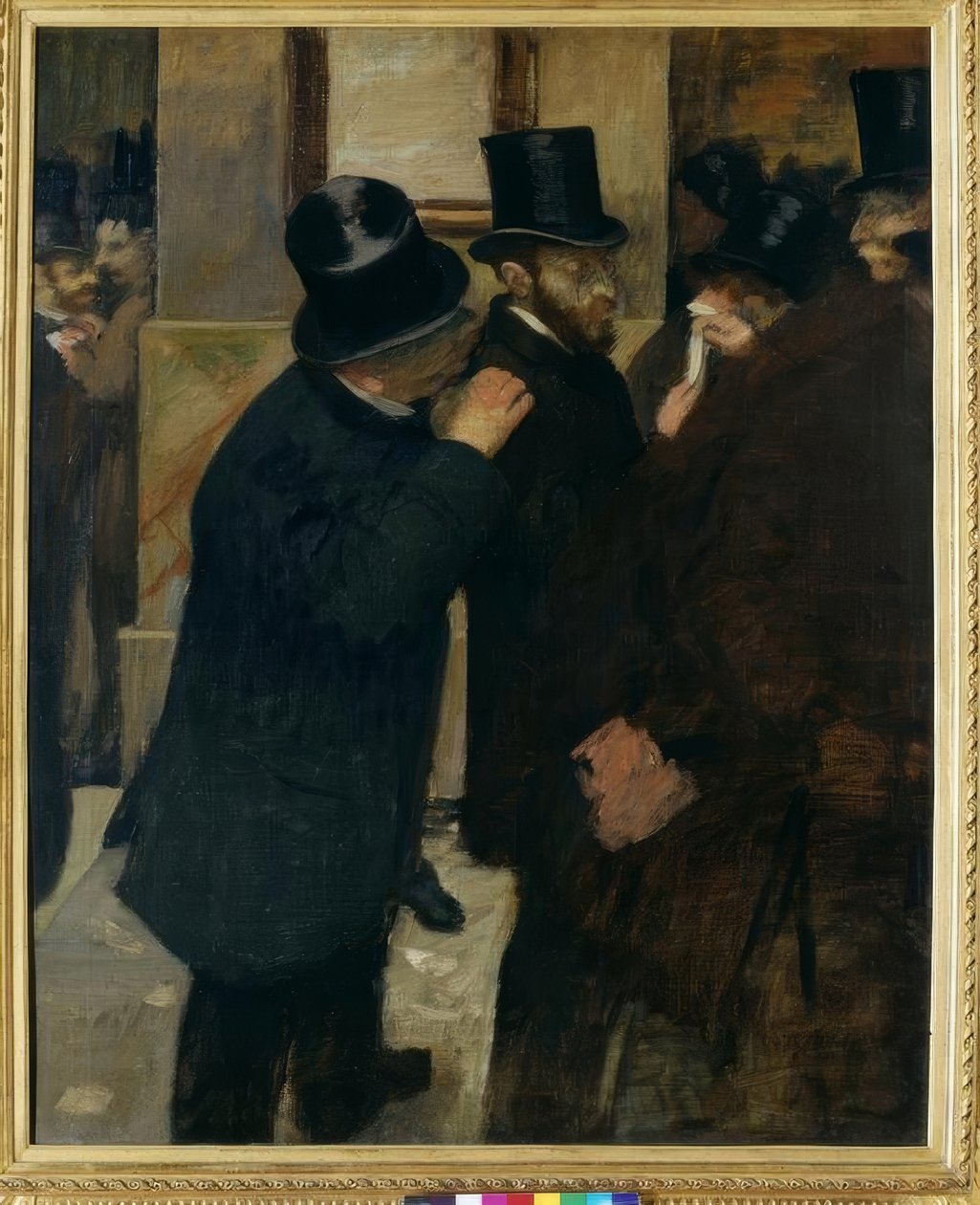 Portrék a tőzsdén alkotó: Edgar Degas