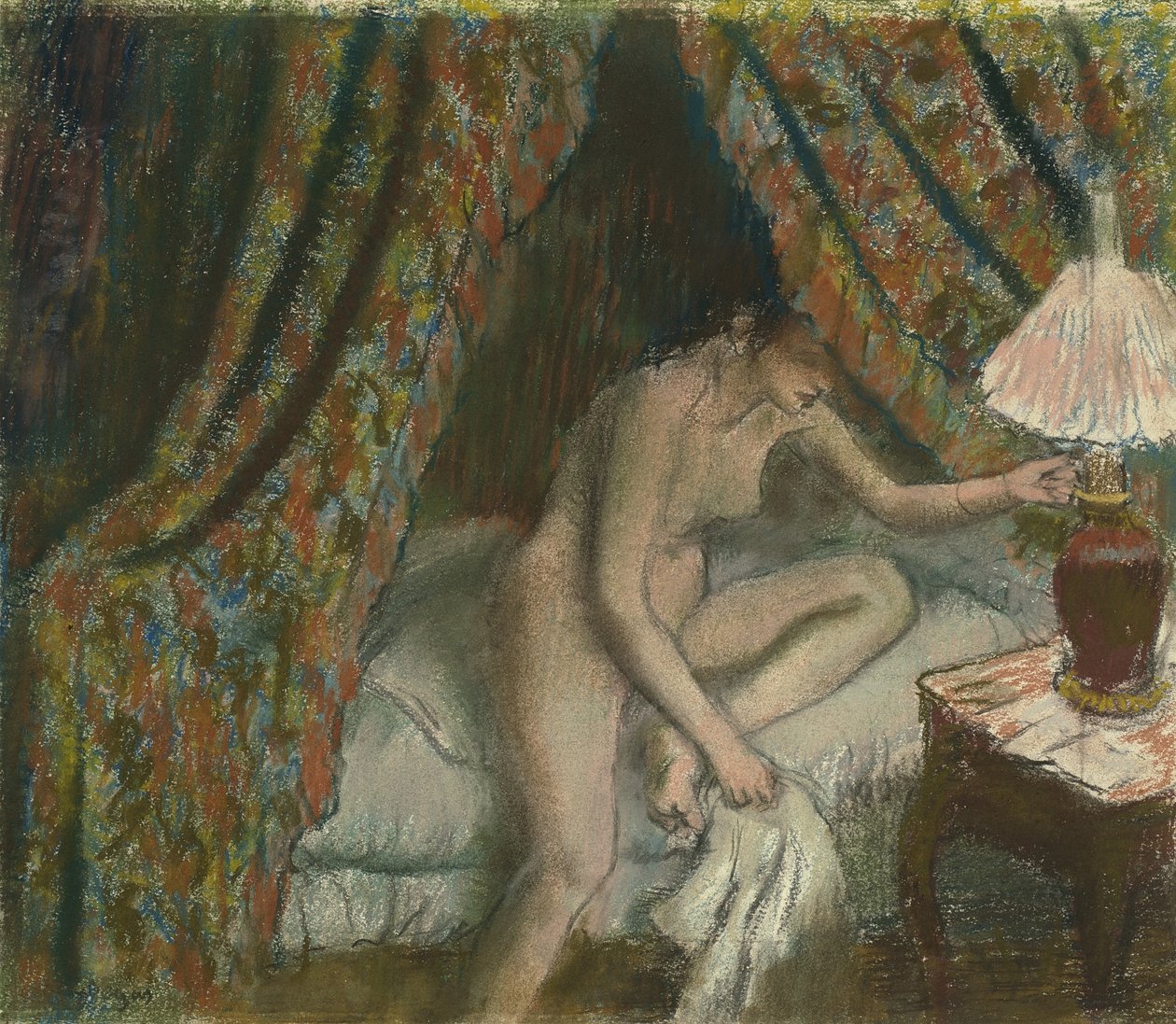 Nyugdíjba vonulva, 1883 körül alkotó: Edgar Degas