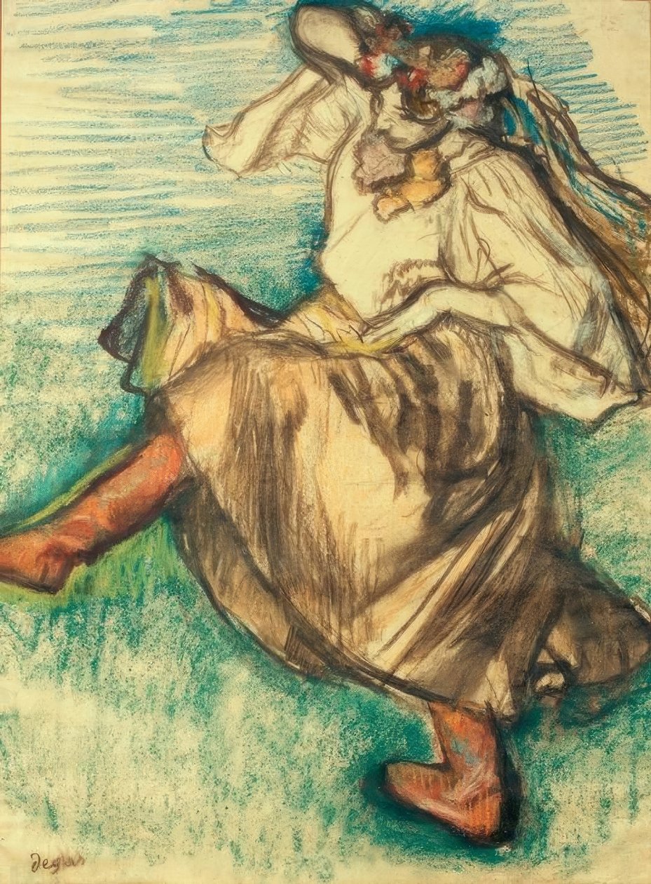 Orosz táncos alkotó: Edgar Degas