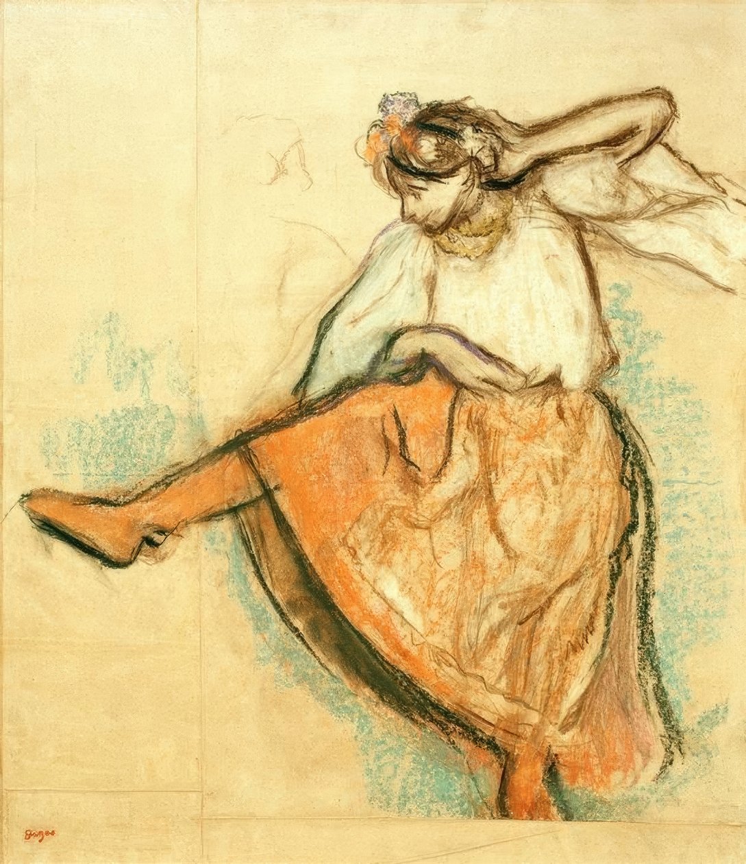 Orosz táncos alkotó: Edgar Degas