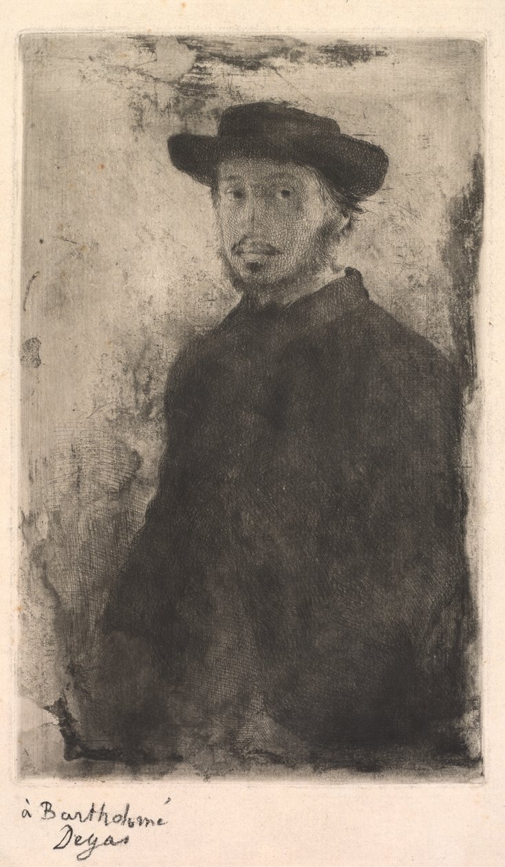 Önarckép alkotó: Edgar Degas