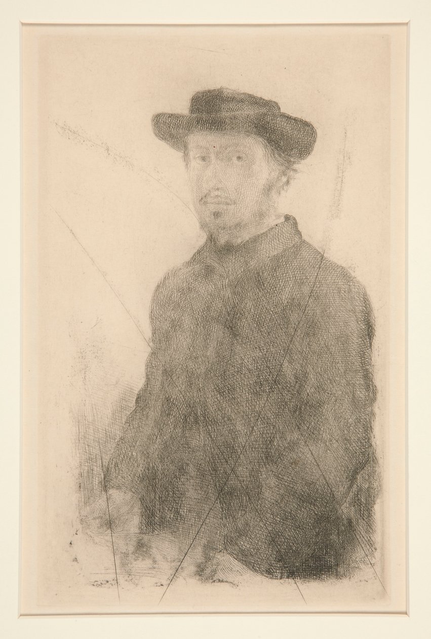 Önarckép alkotó: Edgar Degas