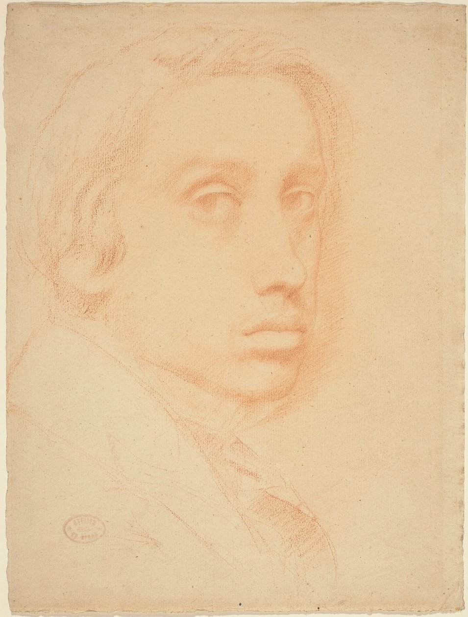 Önarckép, c. 1855. alkotó: Edgar Degas