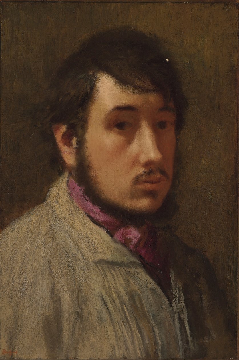 Önarckép, c. 1858 alkotó: Edgar Degas