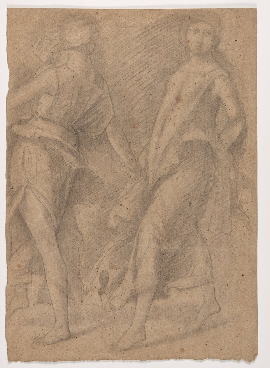 Tanulmány Andrea Mantegna, "Parnassus" után, 1854-56 körül alkotó: Edgar Degas