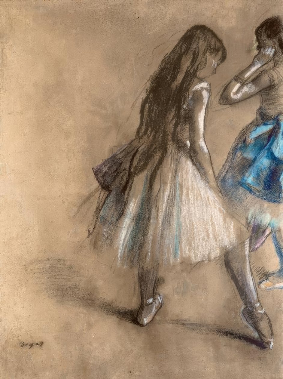 Táncos nyugalomban alkotó: Edgar Degas