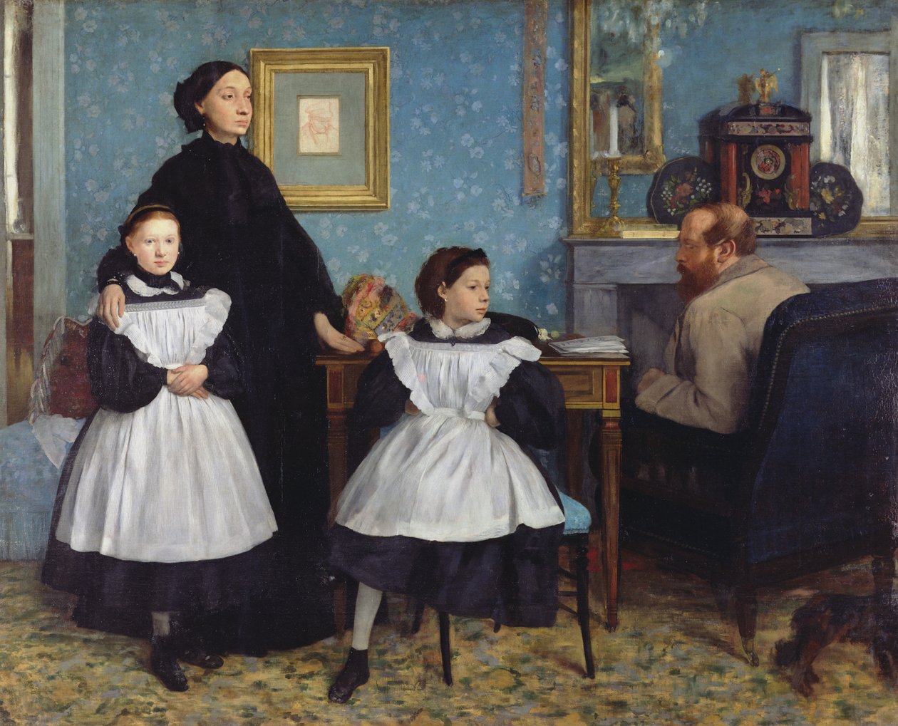 A Bellelli család alkotó: Edgar Degas