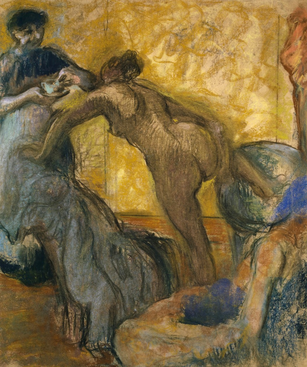A csésze forró csokoládé, 1900-5 alkotó: Edgar Degas