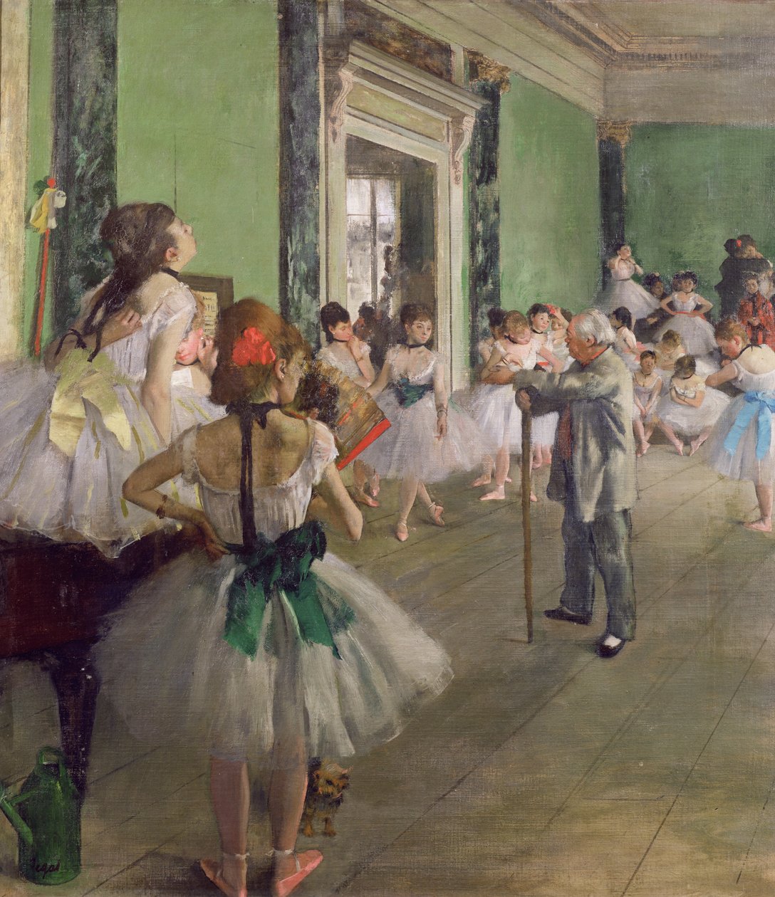 The Dancing Class, 1873-76 (olaj, vászon) alkotó: Edgar Degas