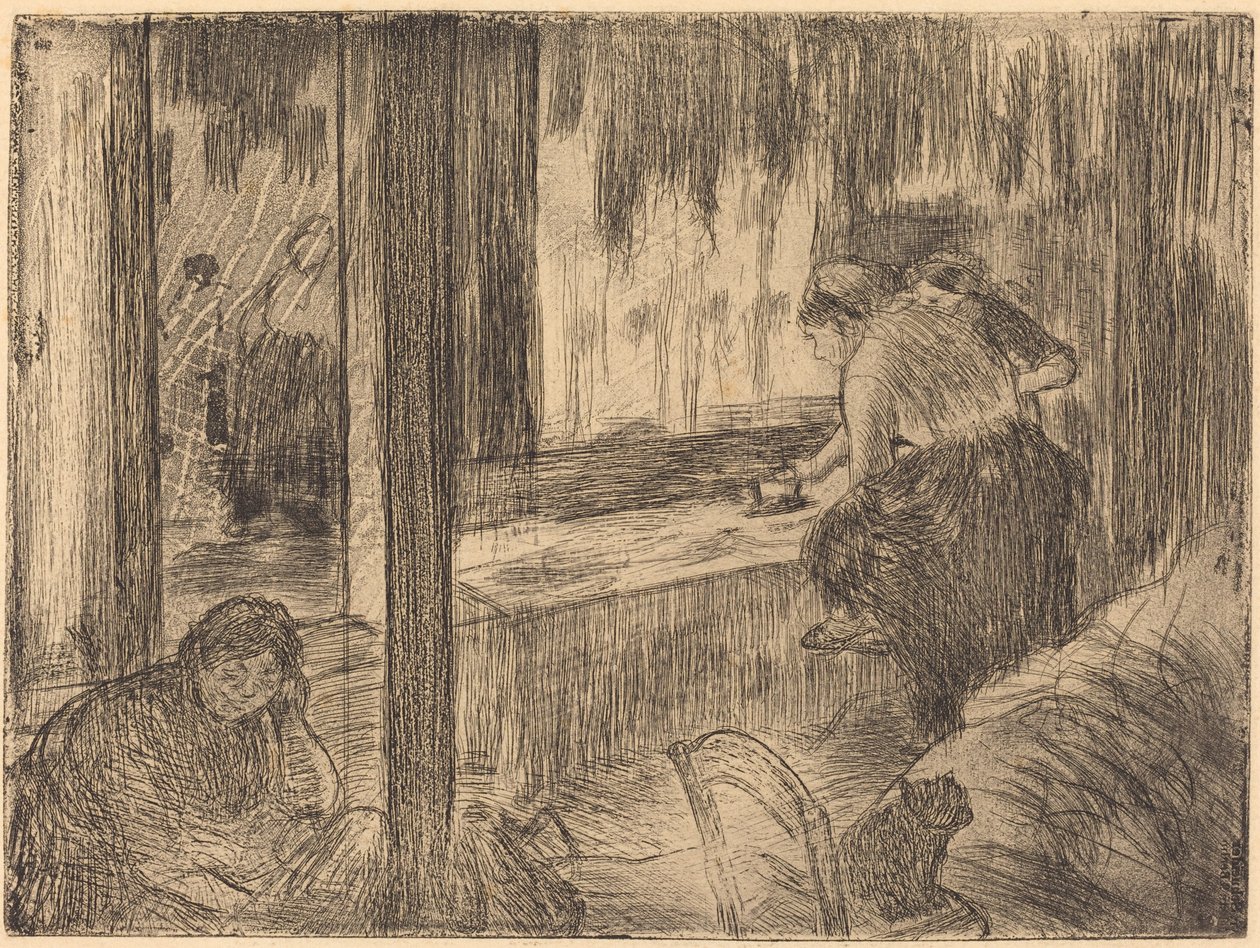A Mosónők A Mosónők A Vasalás, 18791880. alkotó: Edgar Degas