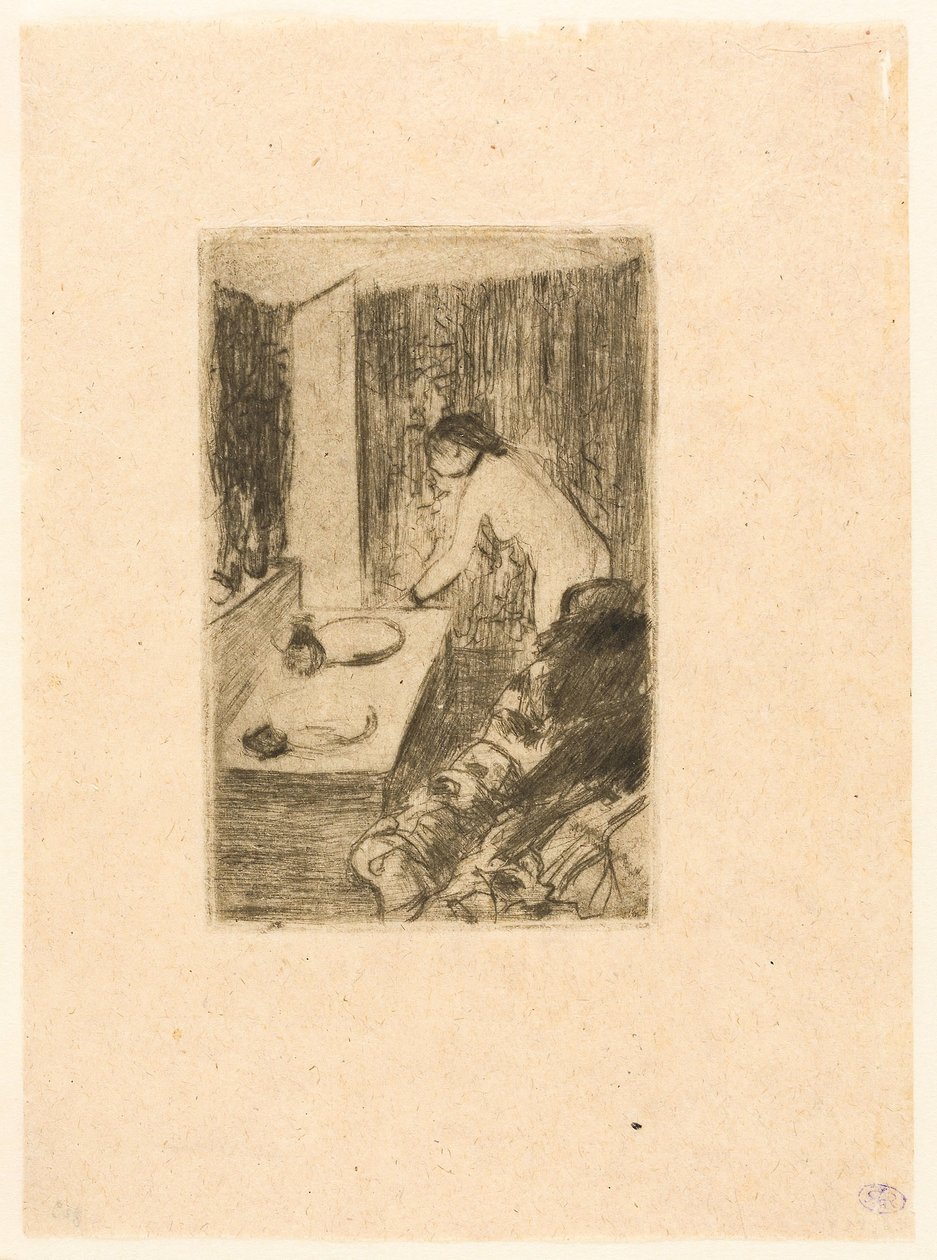 A kis öltöző alkotó: Edgar Degas