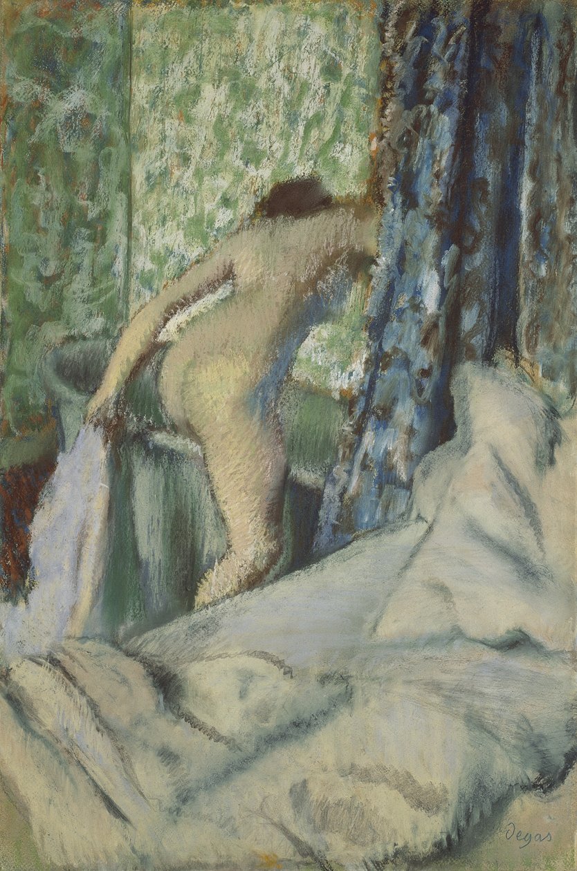 A reggeli fürdő, 1887-90 alkotó: Edgar Degas