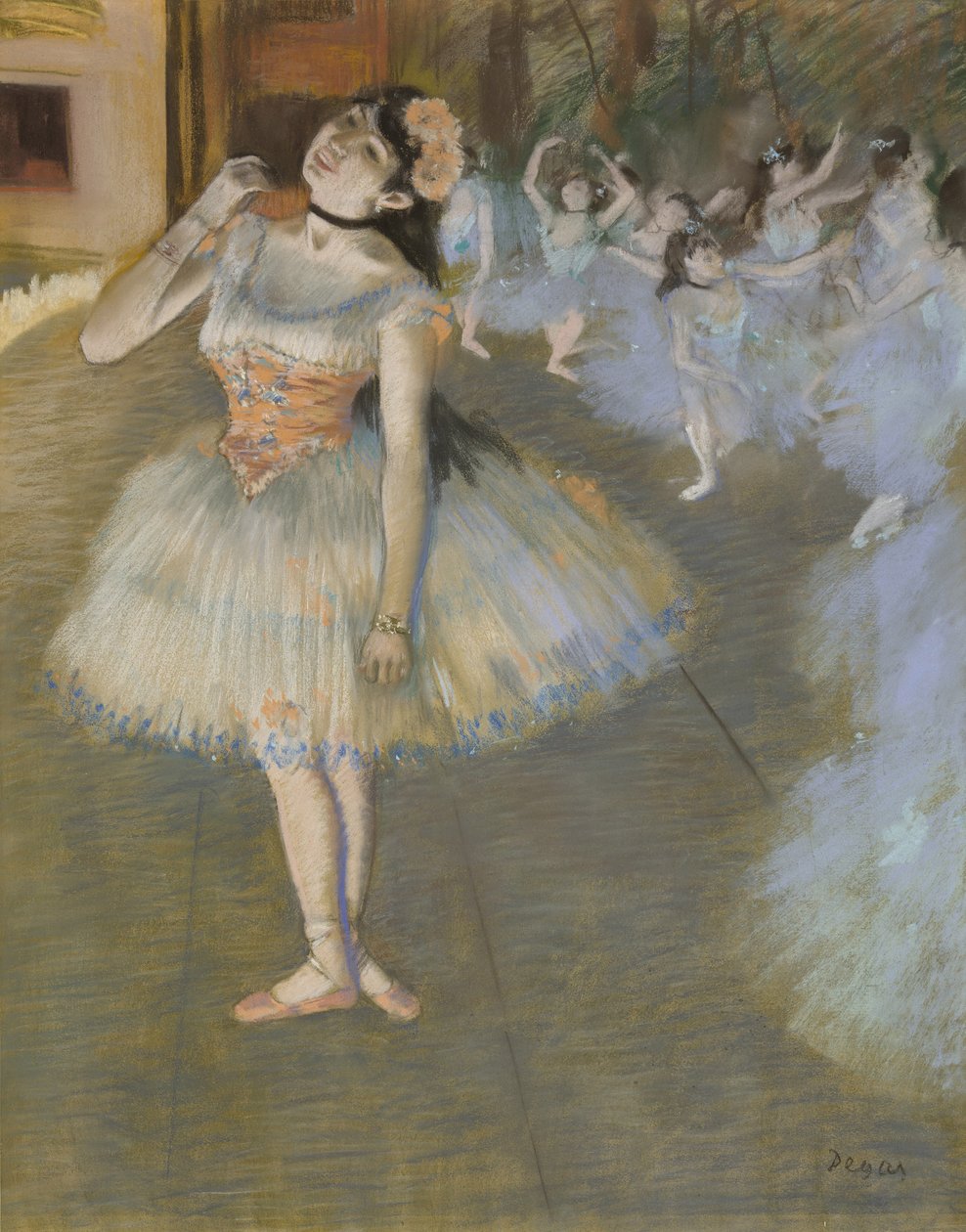 A csillag, 1879/81 alkotó: Edgar Degas