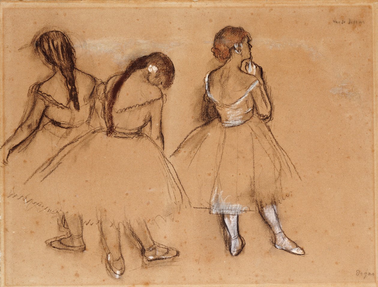 Három táncos alkotó: Edgar Degas