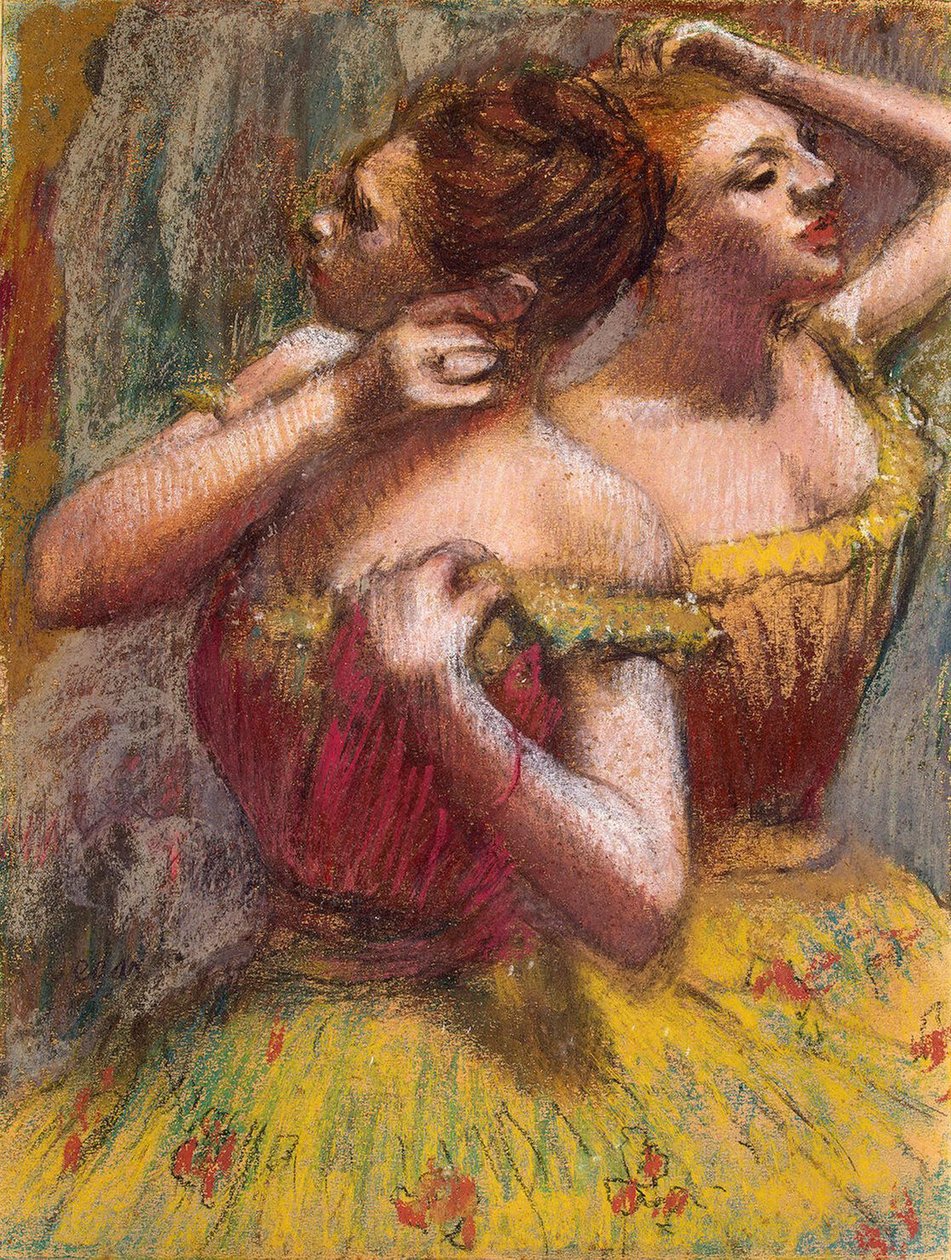 Két táncos (pasztell papíron) alkotó: Edgar Degas