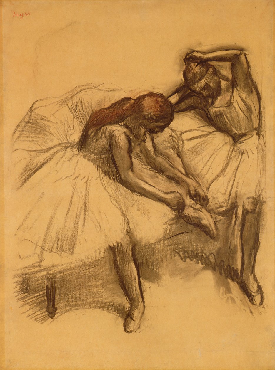 Két táncos, 1905 alkotó: Edgar Degas