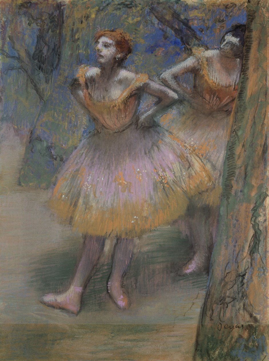 Két táncos, 1893-98 körül alkotó: Edgar Degas